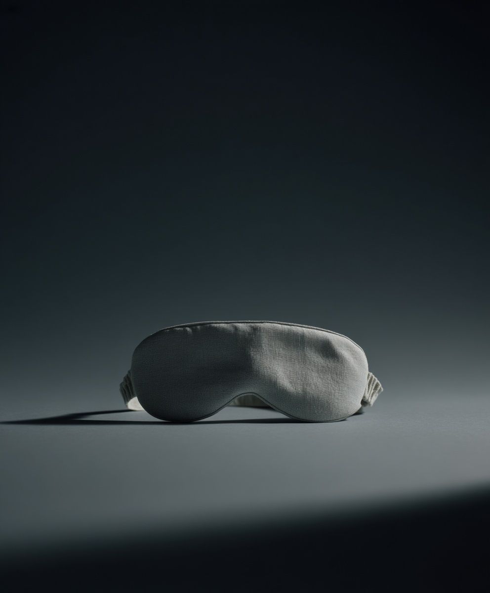 Sleep Mask Minimalist Photography Poster. poster detail