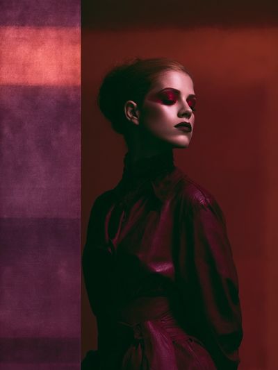 Moody Fashion Portrait Print.
