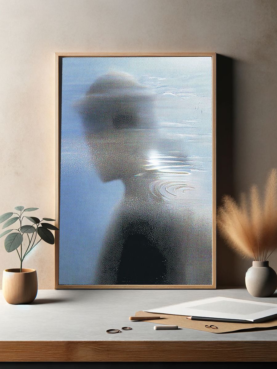 Dreamlike Silhouette Photography Poster. — room view 2
