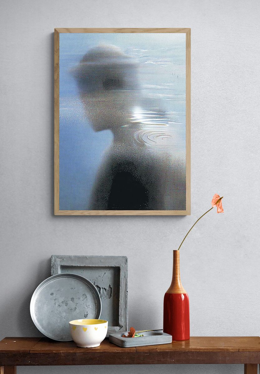 Dreamlike Silhouette Photography Poster. — room view 3