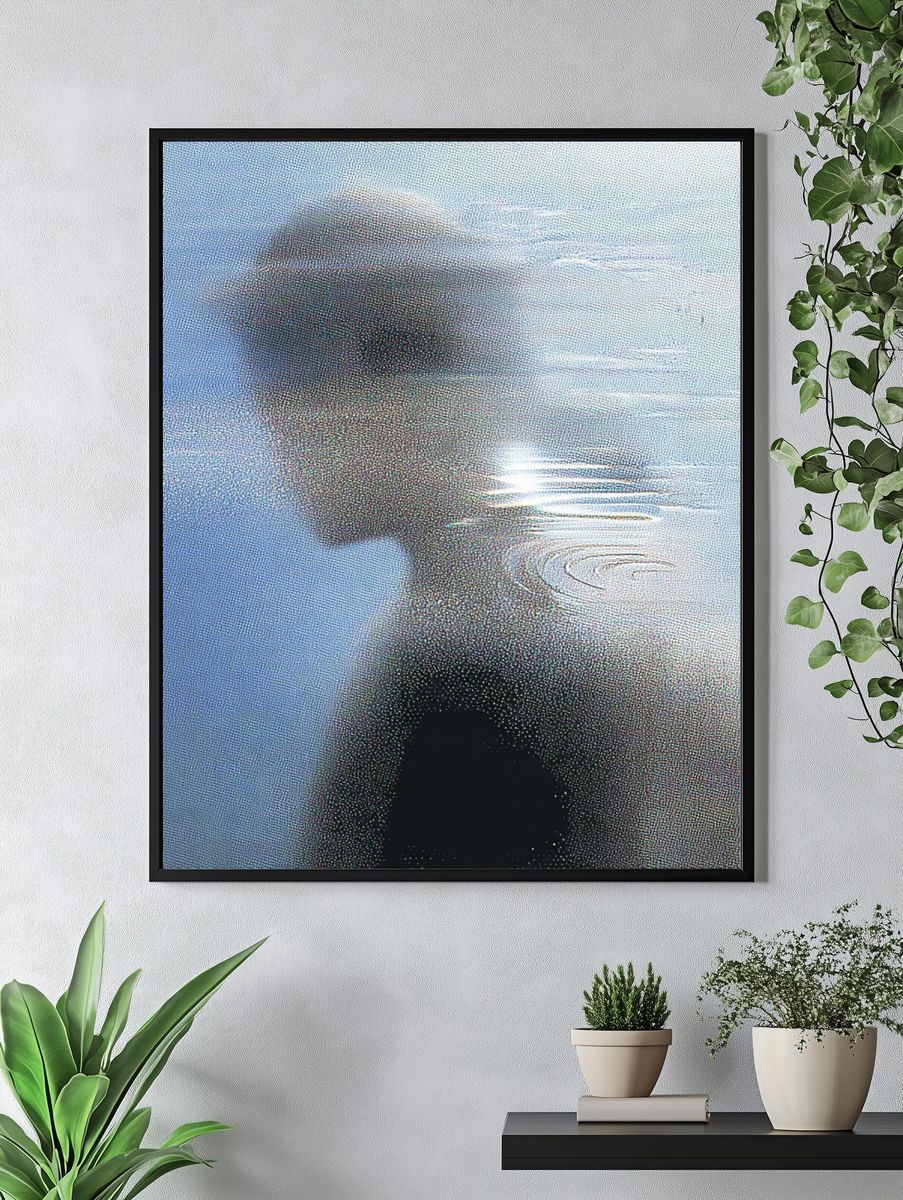 Dreamlike Silhouette Photography Poster. — room view 4