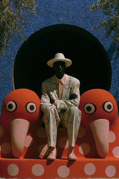 Surreal Fashion Portrait Print.