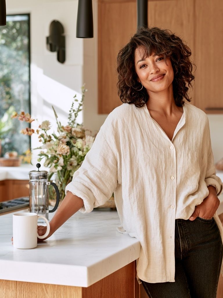 Cozy Kitchen Portrait Photography Poster. poster — photography art