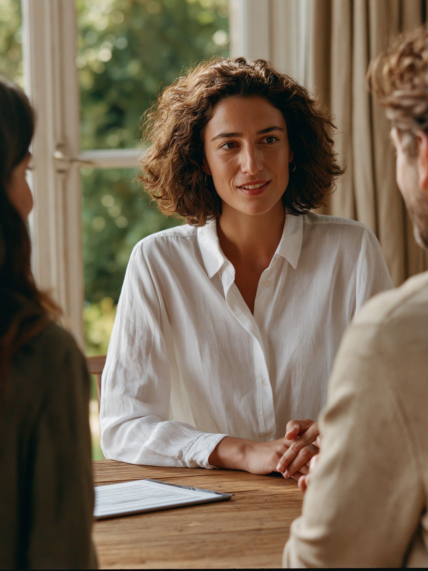 Counseling Session Portrait Poster. poster detail