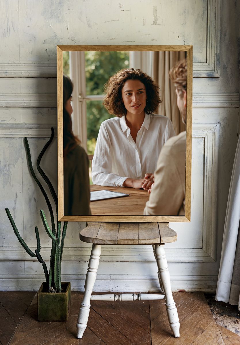 Counseling Session Portrait Poster. room preview