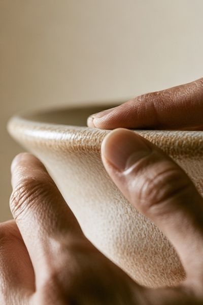 Hands Holding Ceramic Bowl Photography Poster.