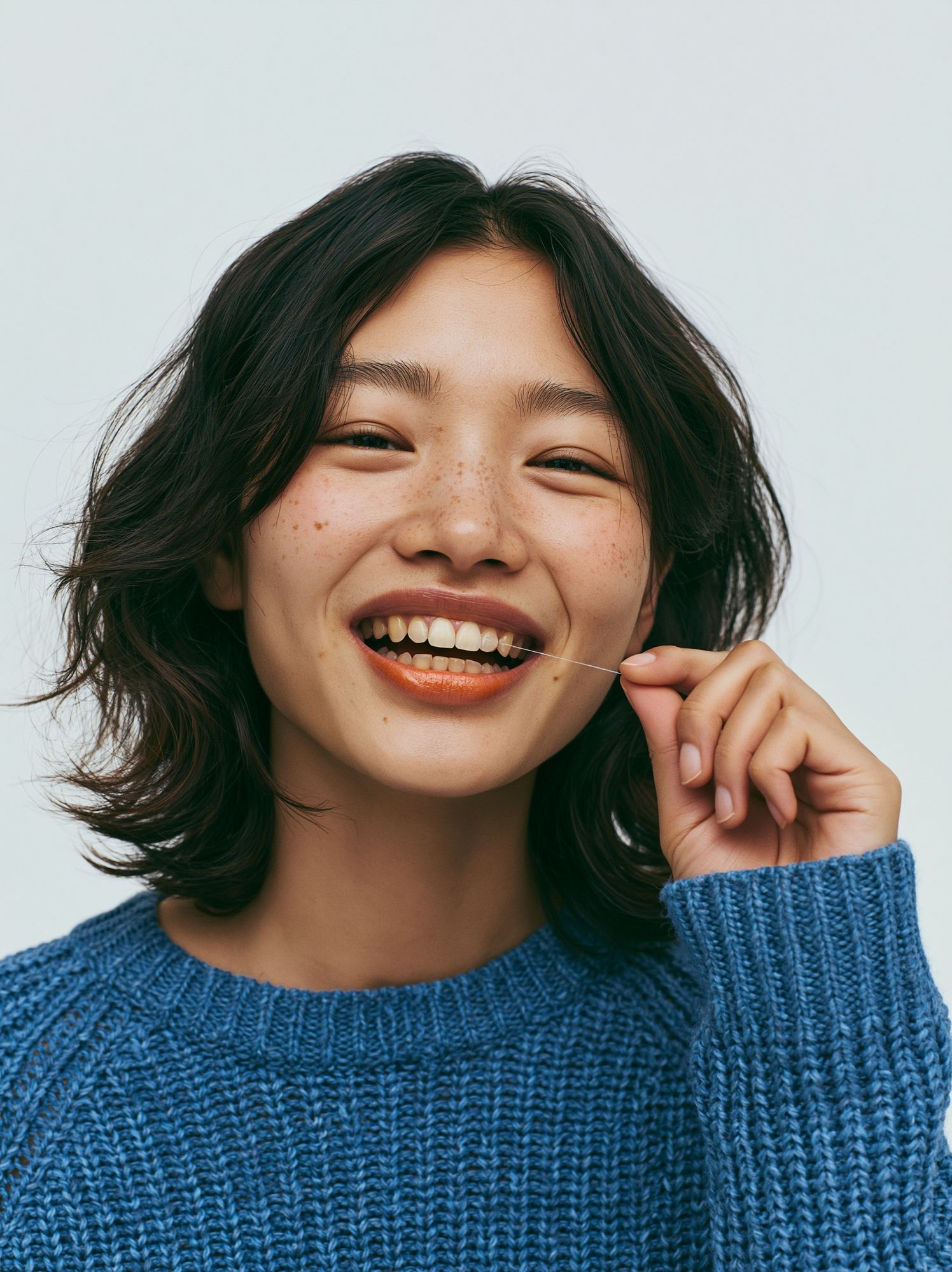 Smiling Portrait Photography Poster. poster detail