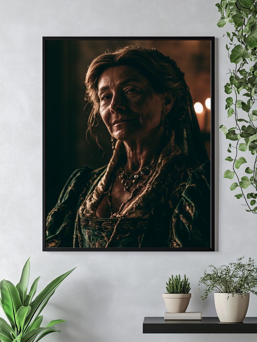 Candlelit Portrait Photography Poster. — room view 4