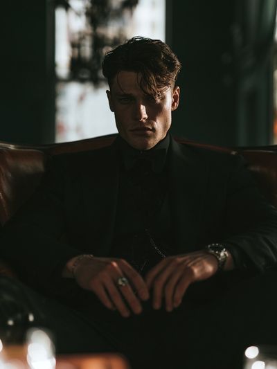 Moody Portrait Photography Poster.