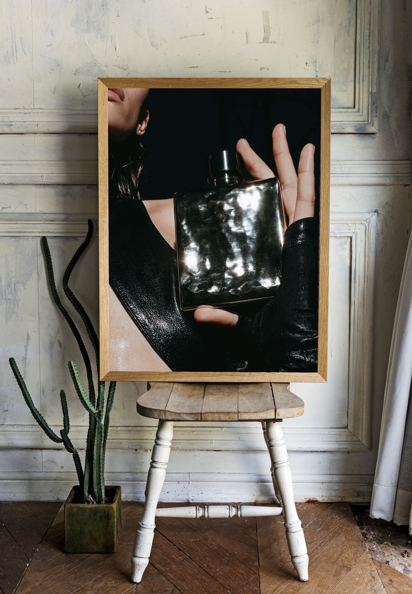 Luxury Perfume Portrait Poster. room preview