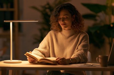 Cozy Reading Portrait Poster.