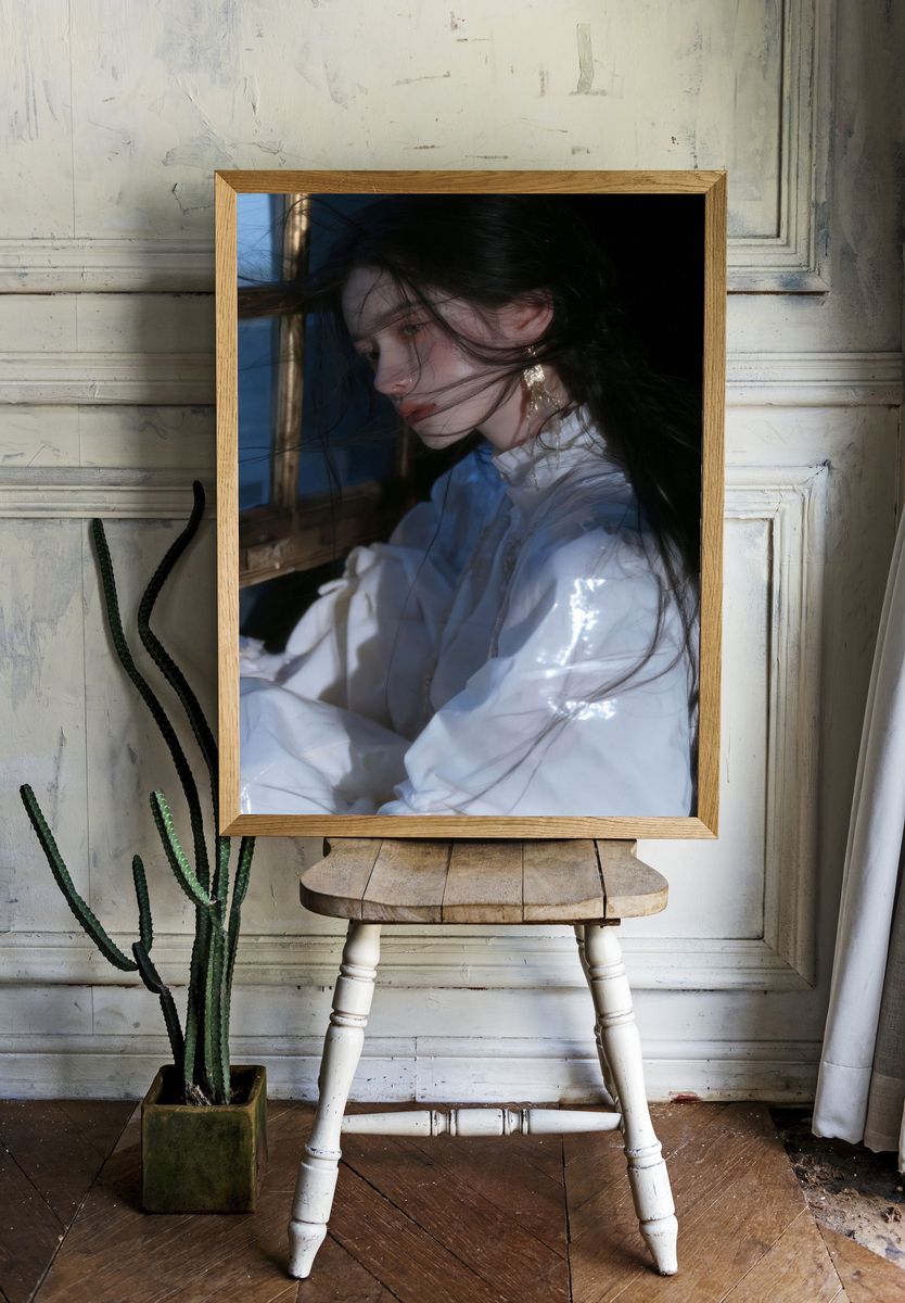 Dreamy Portrait Photography Poster. room preview