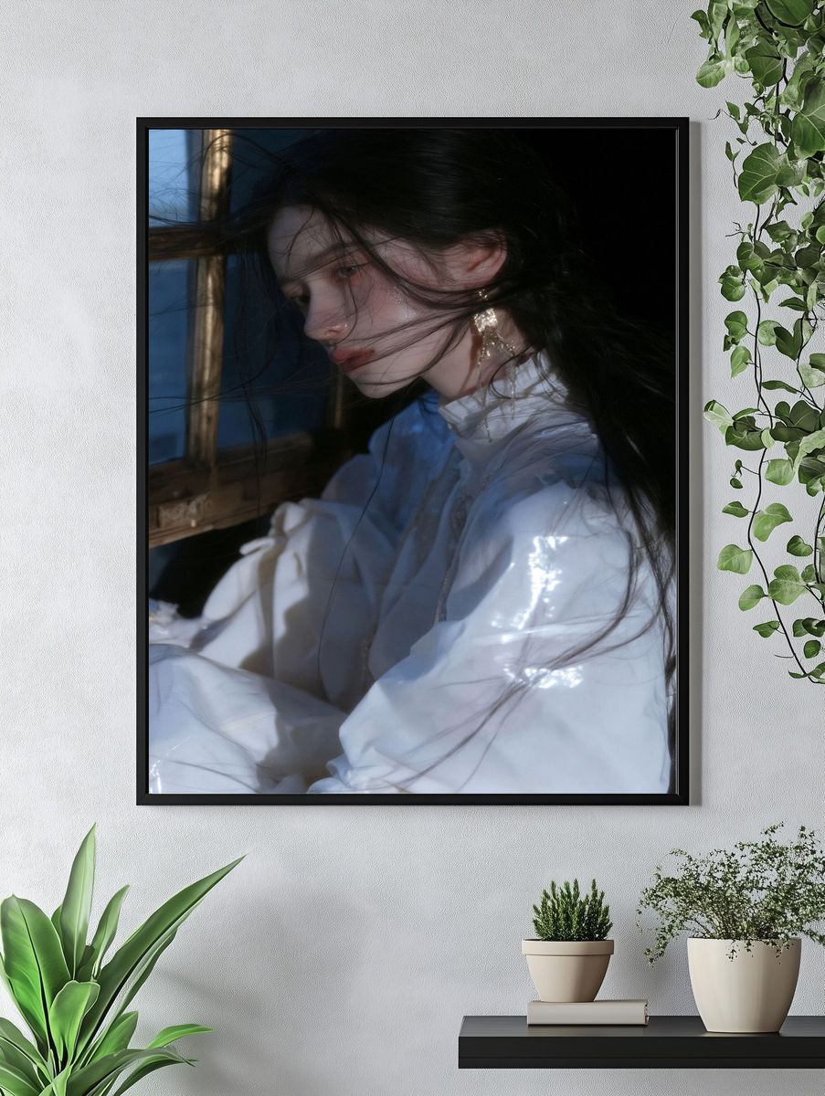 Dreamy Portrait Photography Poster. — room view 4