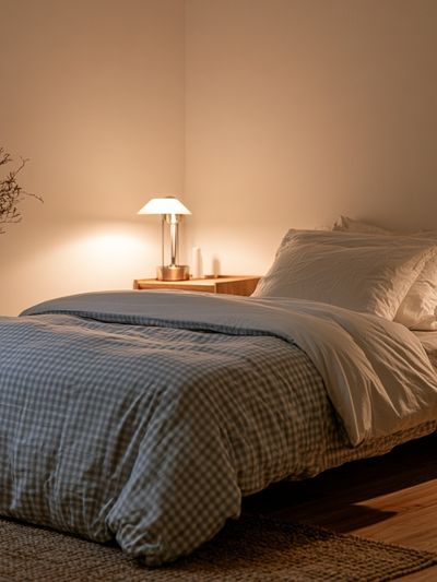 Cozy Minimal Bedroom Poster. poster