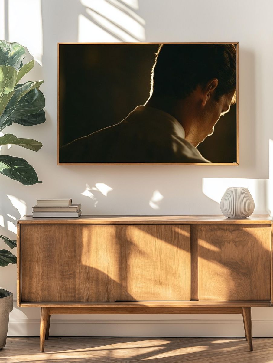 Backlit Portrait Poster. — room view 3