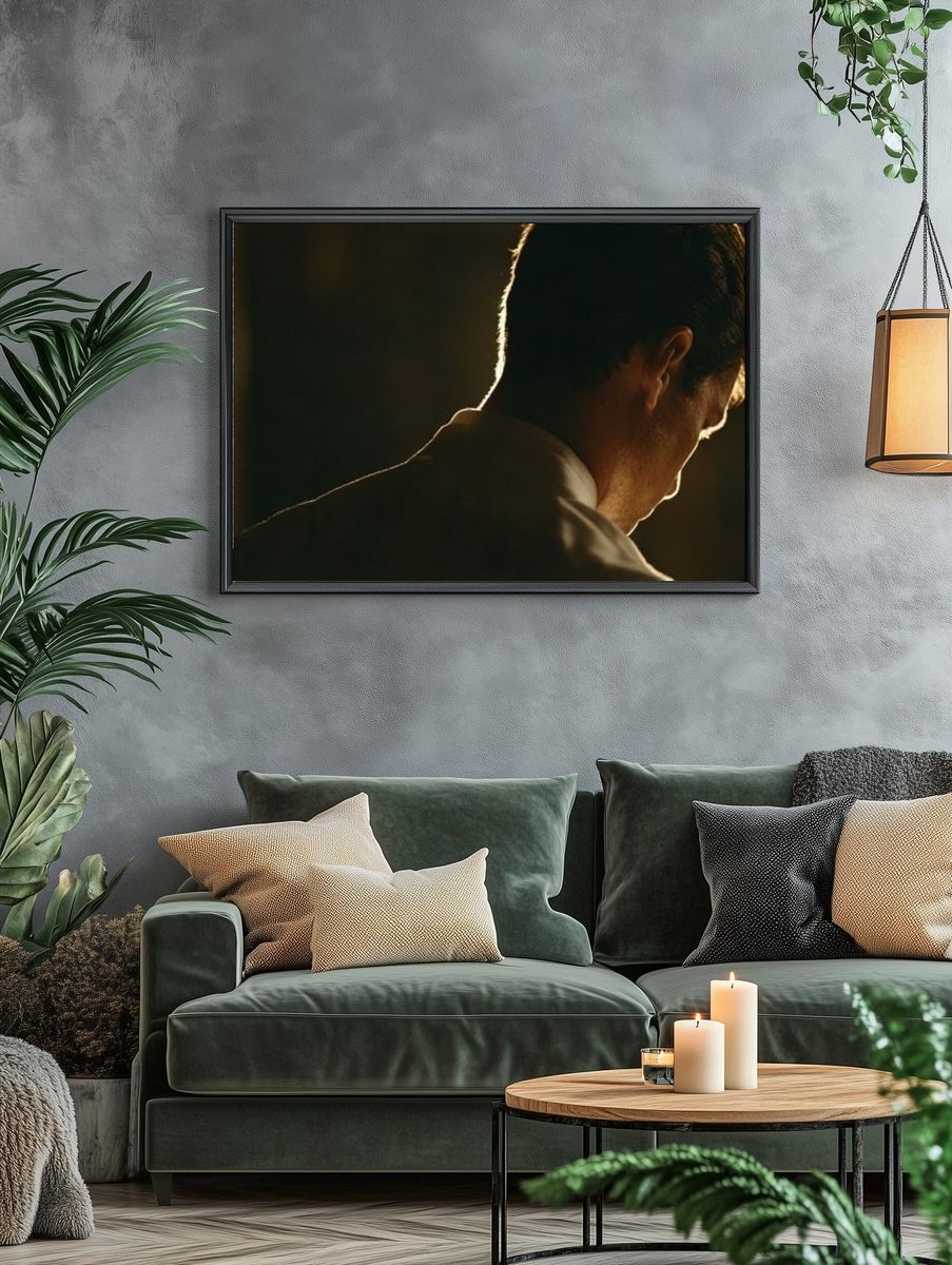 Backlit Portrait Poster. — room view 4
