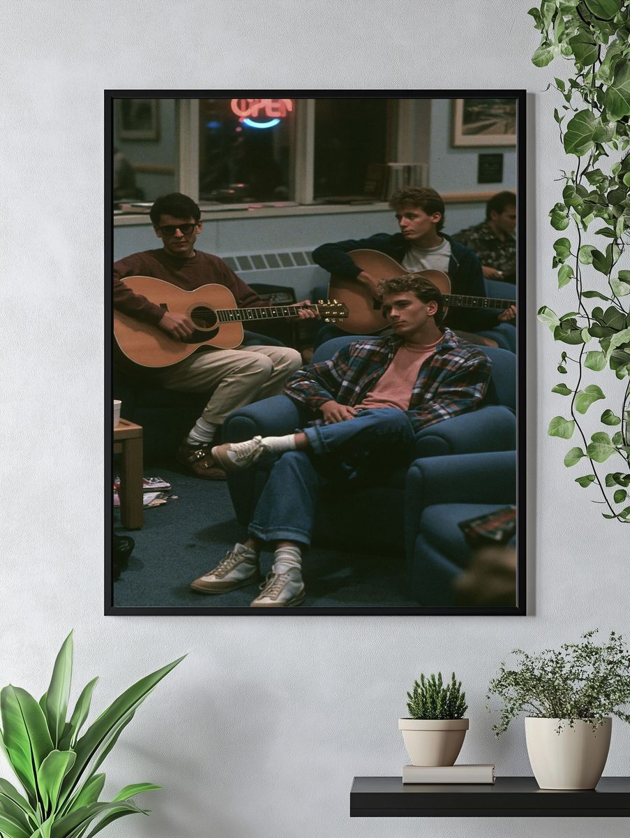 Acoustic Jam Session Photography Poster. — room view 4