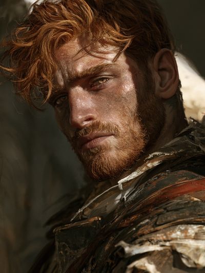 Rugged Portrait Photography Poster.