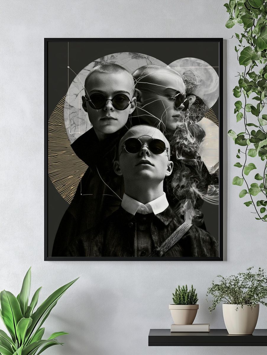 Avant-Garde Portrait Photography Poster. — room view 4