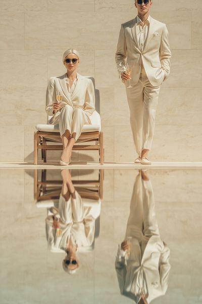 Luxury Couple Fashion Photography Poster.
