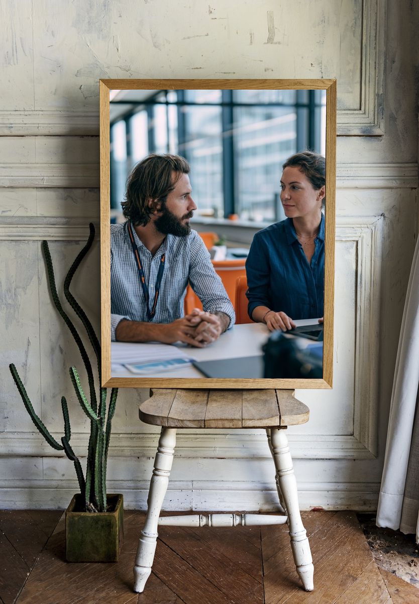 Office Collaboration Photography Poster. room preview