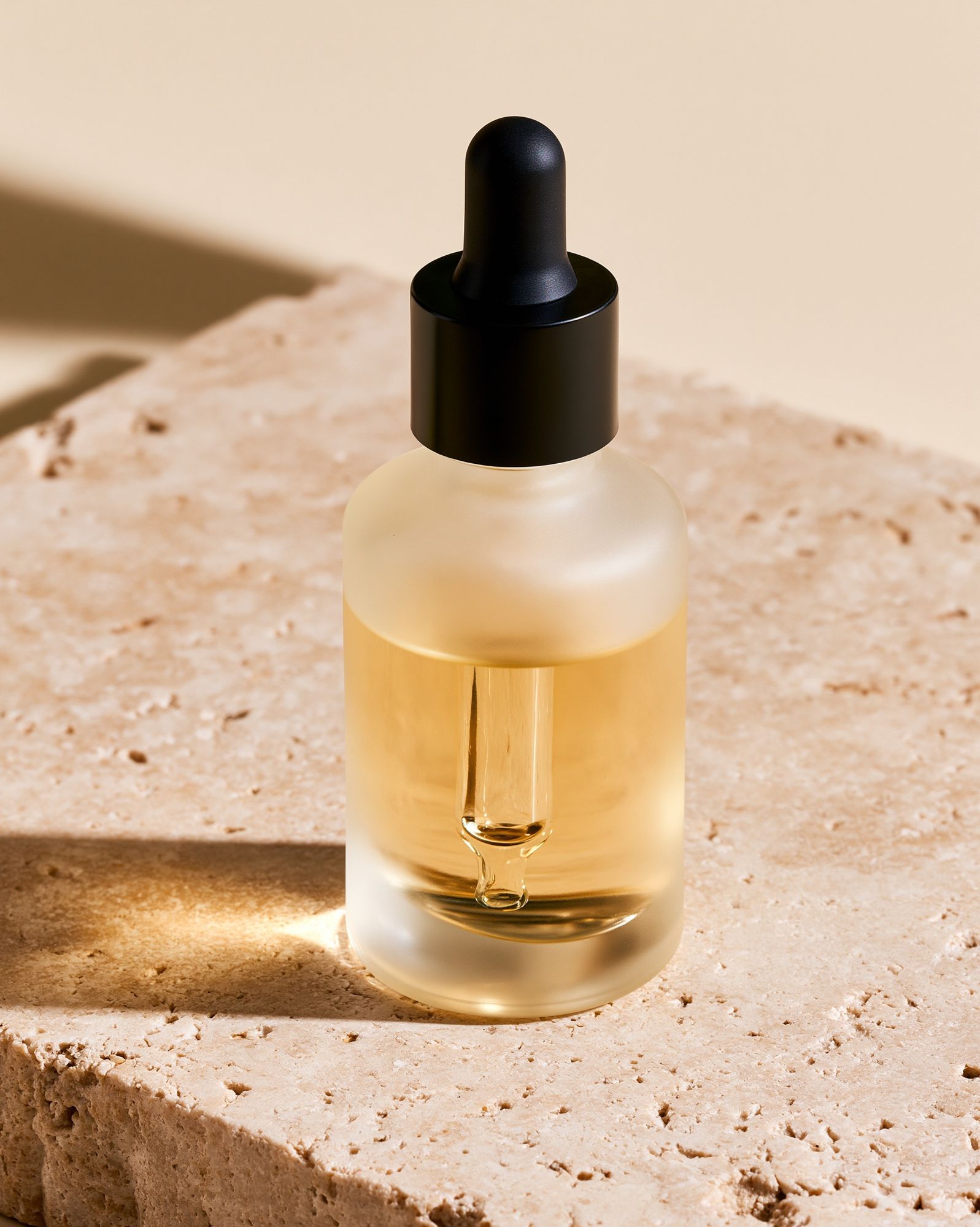 Luxury Dropper Bottle Photography Poster. poster detail