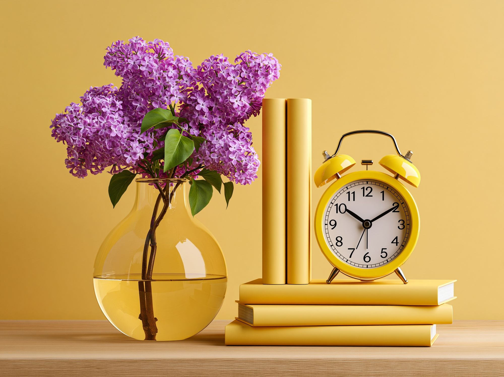 Lilac Still Life Photography Poster. poster detail