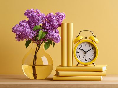 Lilac Still Life Photography Poster. poster