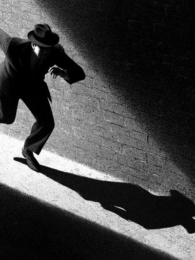 Shadow Runner Photography Poster.