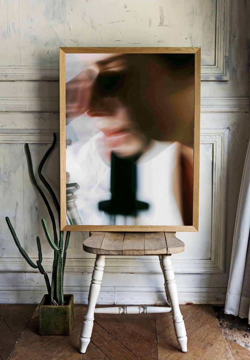 Microscope Study Photography Poster. — room view 1