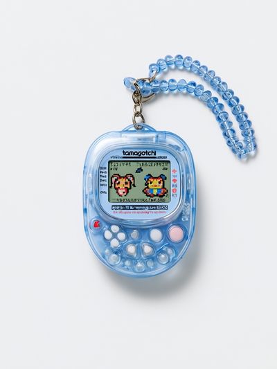 Blue Tamagotchi Photography Poster.