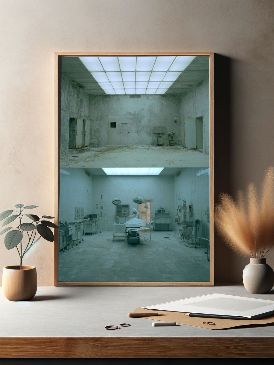 Abandoned Surgical Room Poster. — room view 2