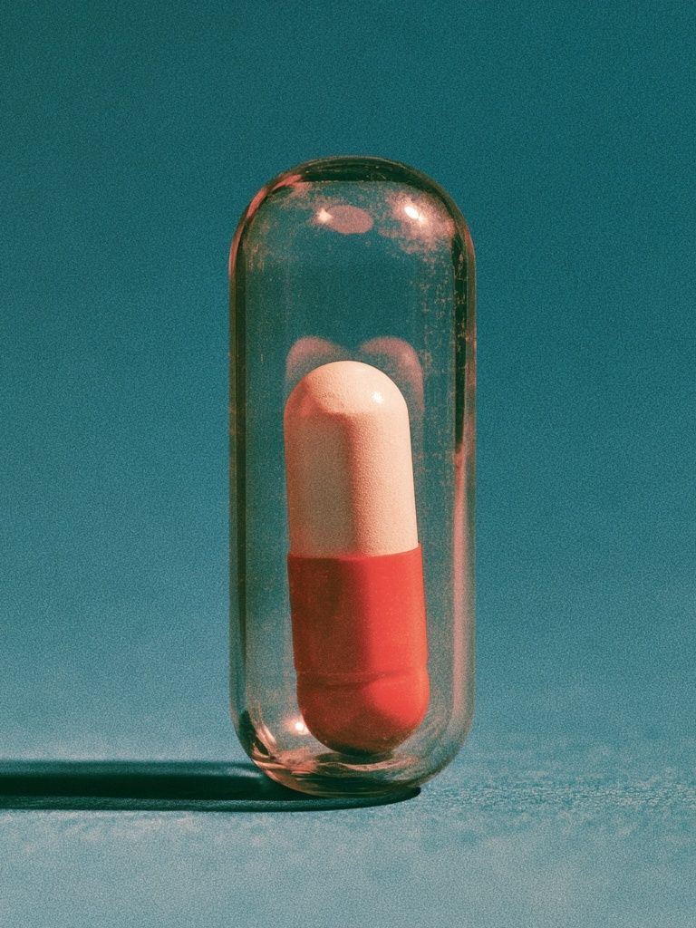 Capsule Still Life Photography Poster. poster detail
