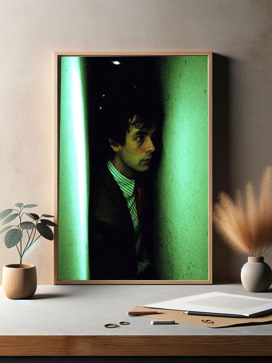 Green Corridor Portrait Poster. — room view 2