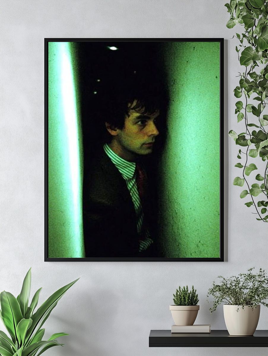 Green Corridor Portrait Poster. — room view 4