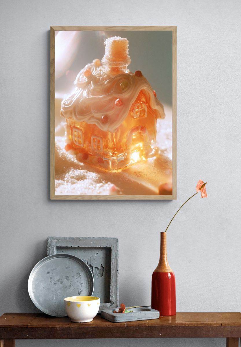 Candy House Photography Poster. — room view 3