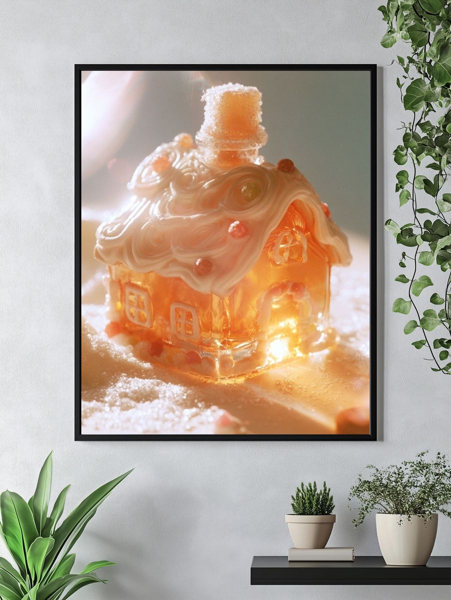 Candy House Photography Poster. — room view 4