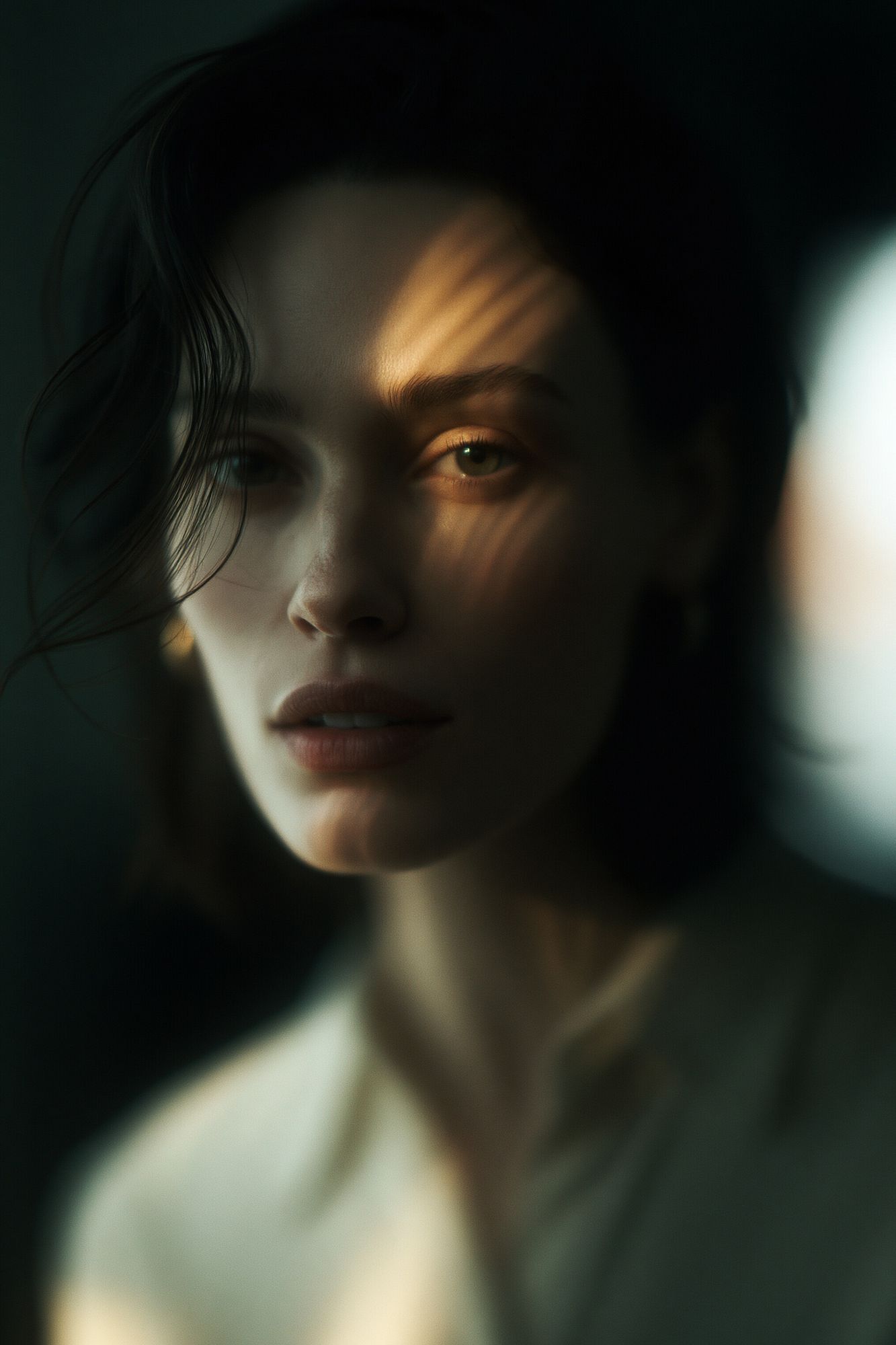 Moody Portrait Photography Poster. poster detail