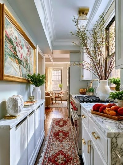 Elegant Kitchen Interior Photography Poster.