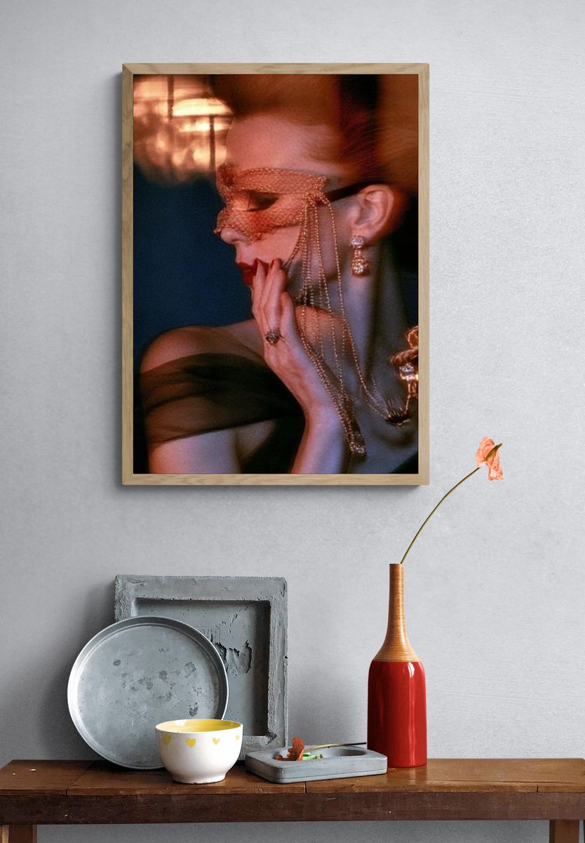 Glamorous Portrait Photography Poster. — room view 3