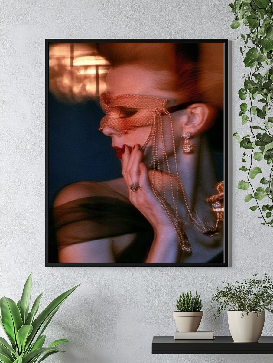 Glamorous Portrait Photography Poster. — room view 4