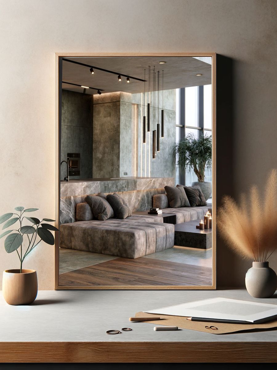Modern Luxury Interior Photography Poster. — room view 2