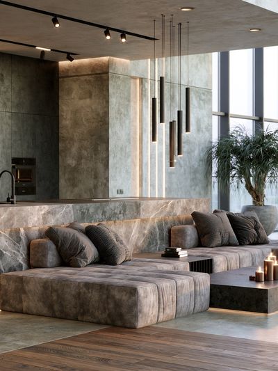 Modern Luxury Interior Photography Poster.