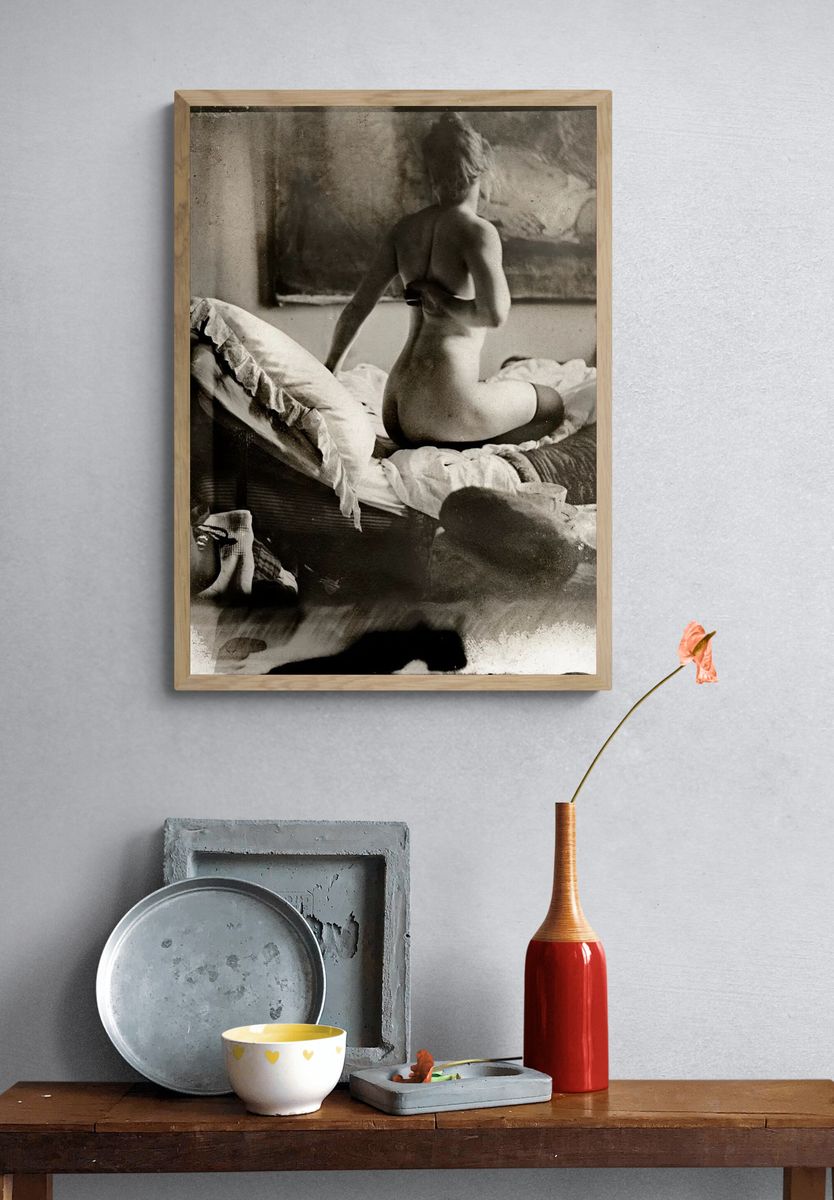 Nude photography of Marie Jordan (ca. 1889). — room view 3