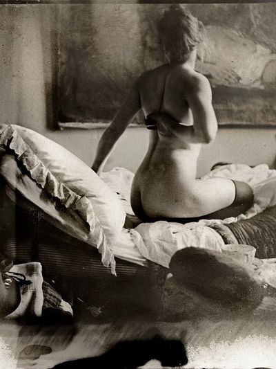Nude photography of Marie Jordan (ca. 1889). poster print