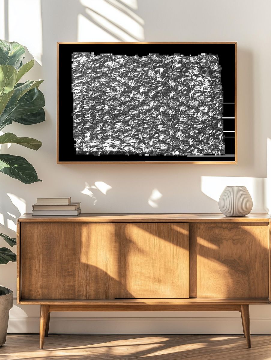 Ornate Leather Satchel Photography Poster. — room view 3