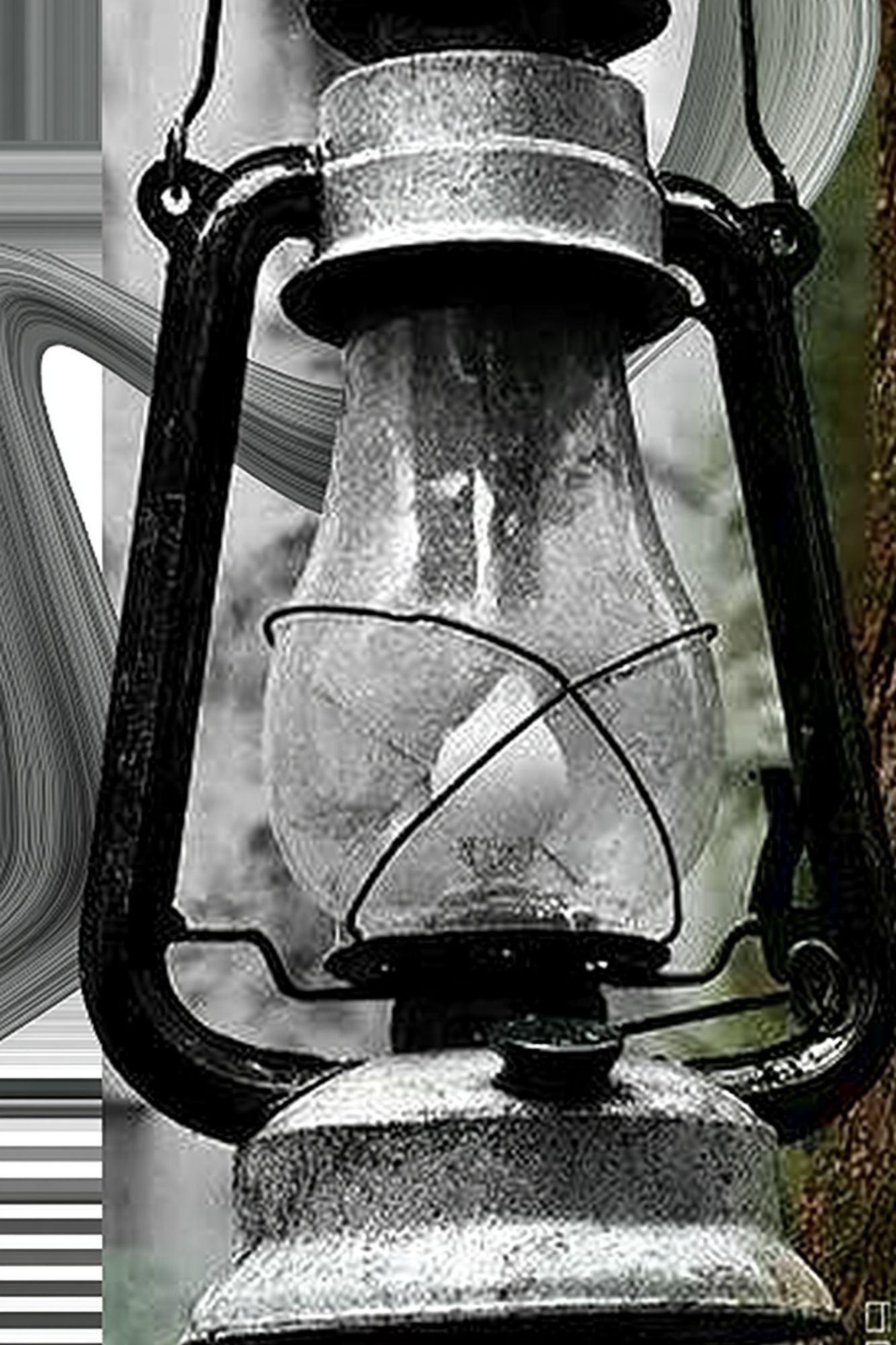 Rustic Lantern Photography Poster. poster — photography art