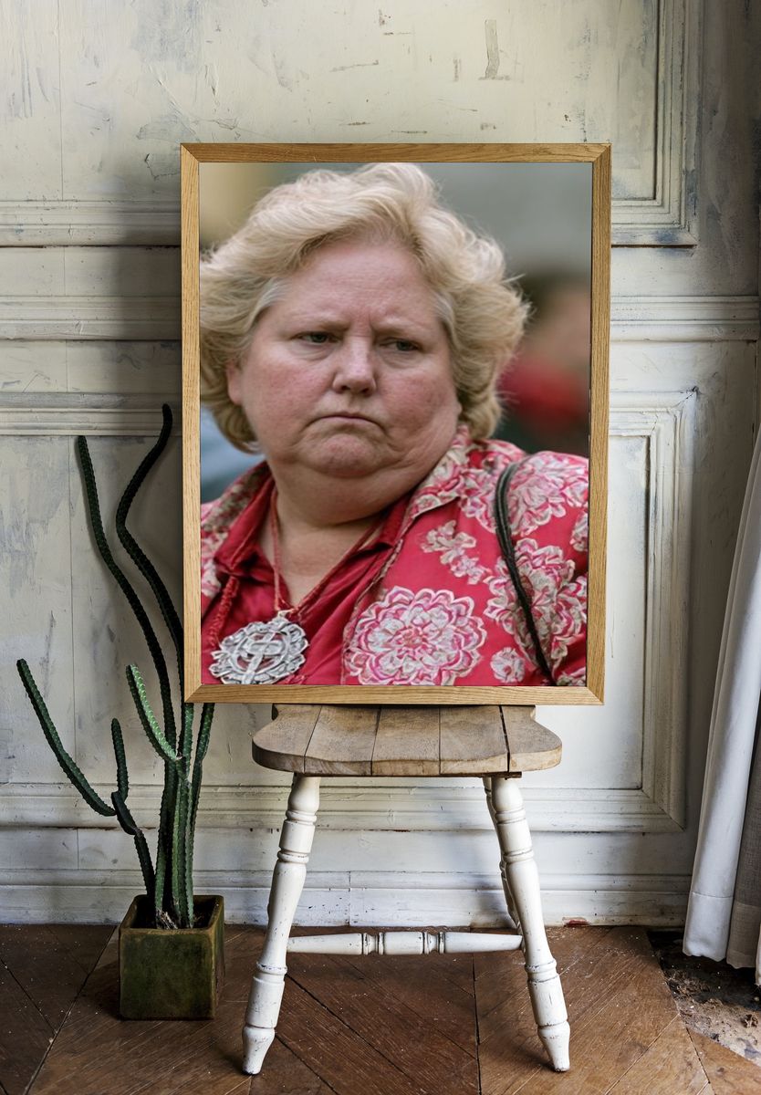 Portrait of a Woman Photography Poster. — room view 1