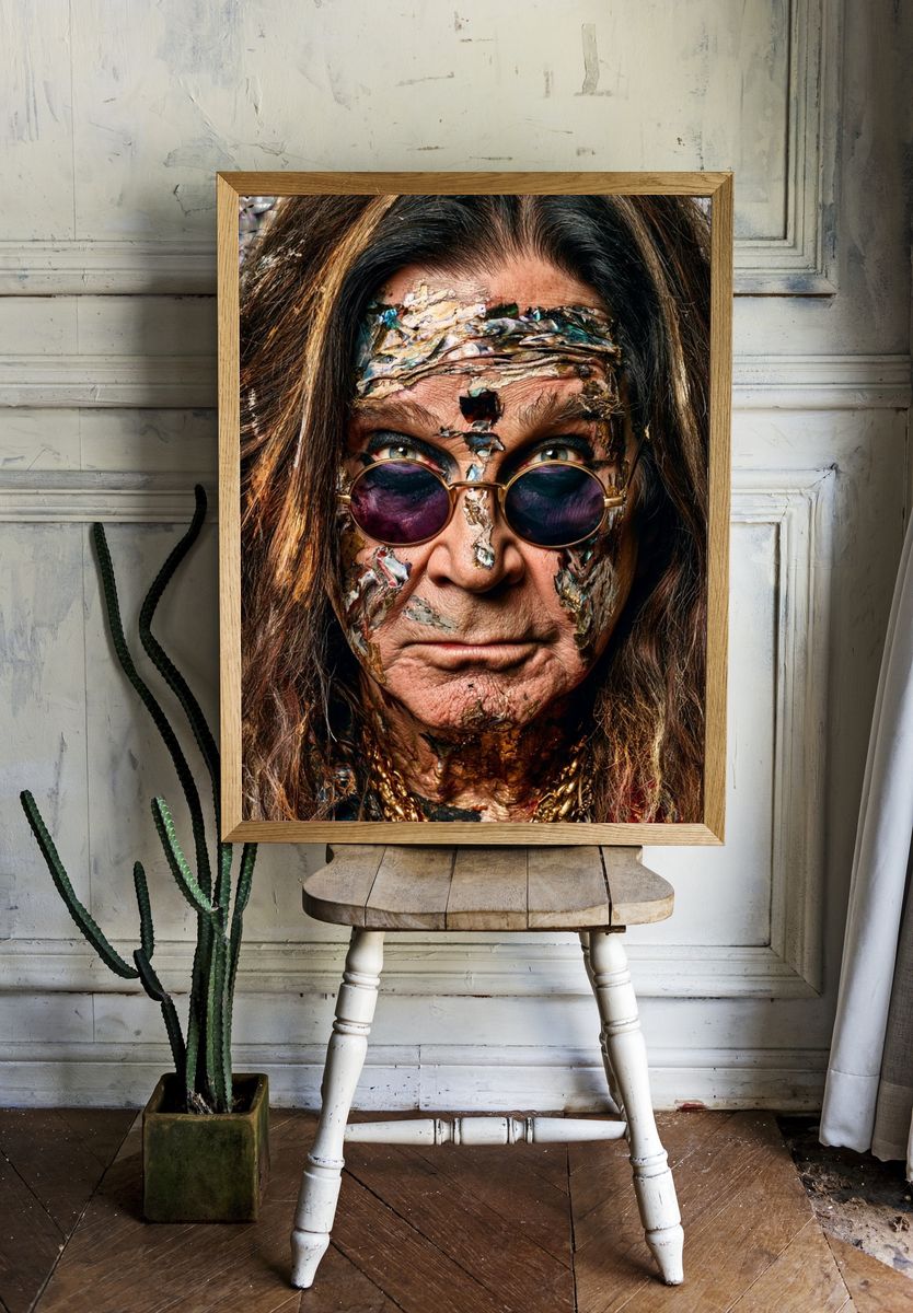 Surreal Portrait Photography Poster. — room view 1