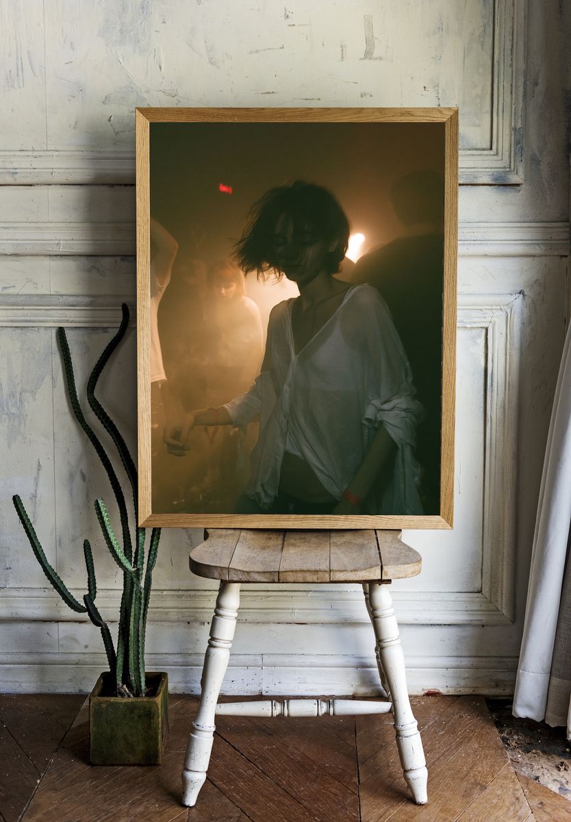 Moody Club Dance Photography Poster. — room view 1